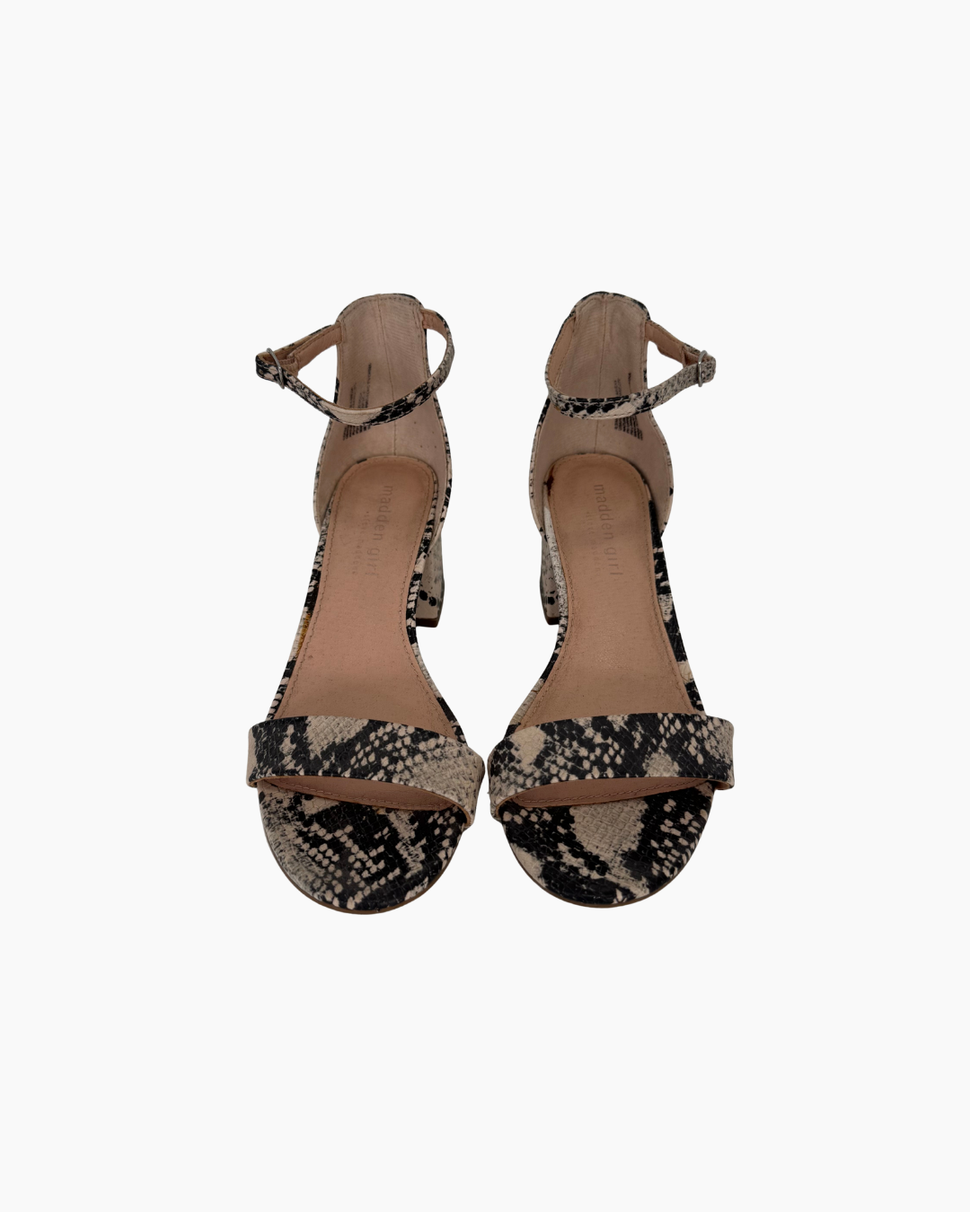 Sandalias de taco bajo animal print - Steve Madden