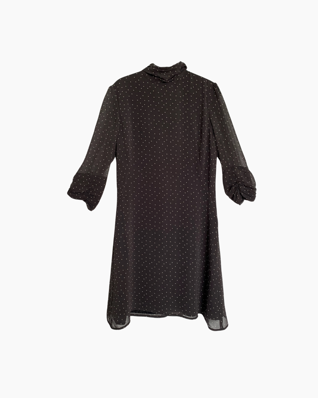 Vestido gasa gris - Sumy Kujon