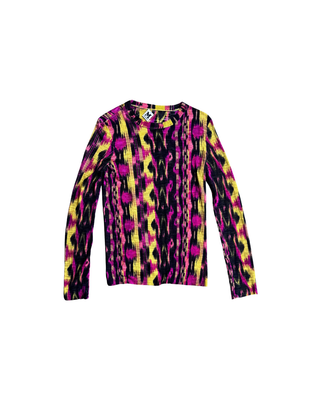 Sueter estampado negro y mostaza - Missoni