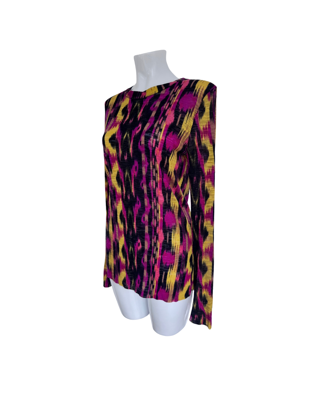 Sueter estampado negro y mostaza - Missoni