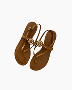 Sandalias planas beige - Tory Burch