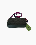 Cartera crossbody tela verde - Tommy Hilfiger
