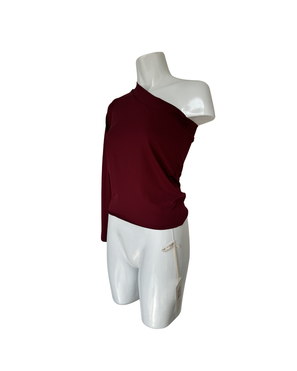 Top asimetrico rojo - Meria