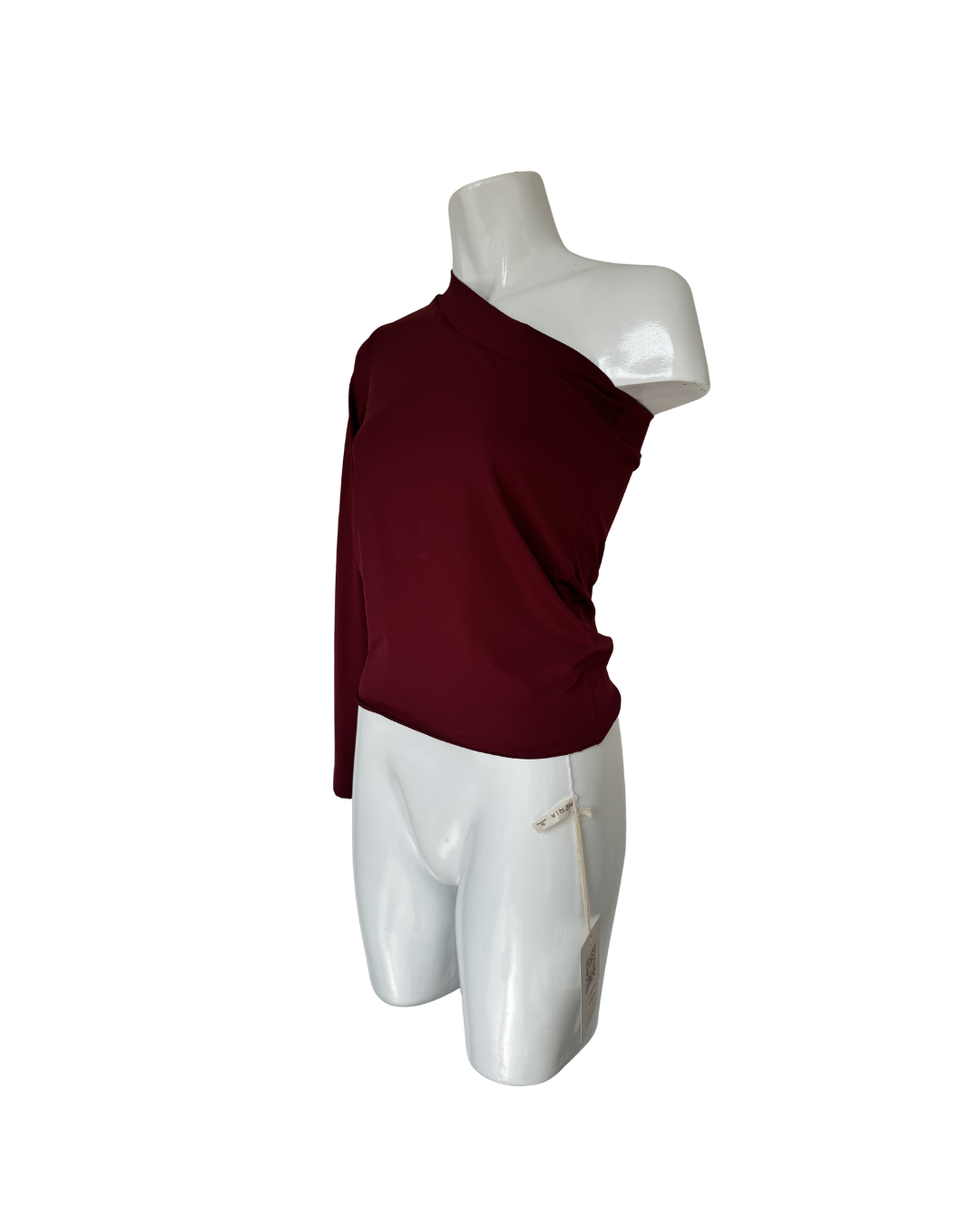 Top asimetrico rojo - Meria