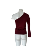 Top asimetrico rojo - Meria