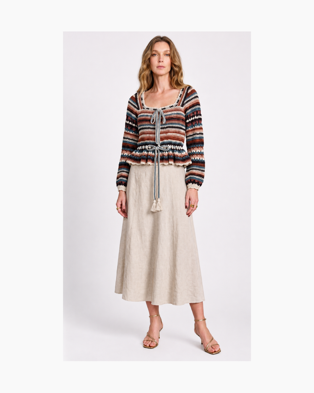 Top tejido a rayas - Ulla Jhonson