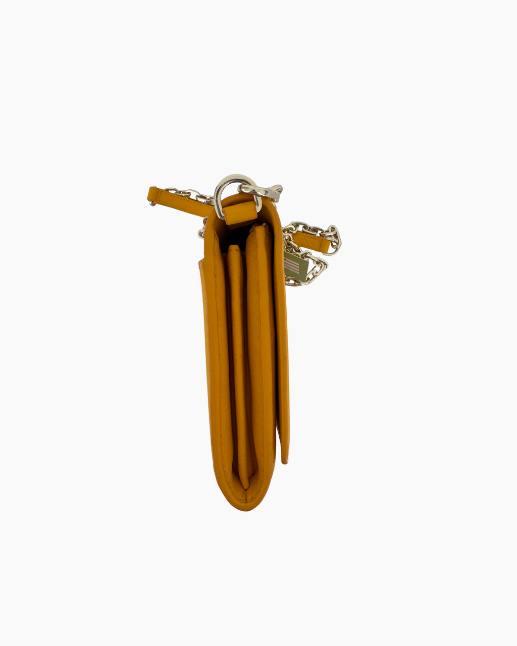Wallet on Chain amarilla - Tory Burch