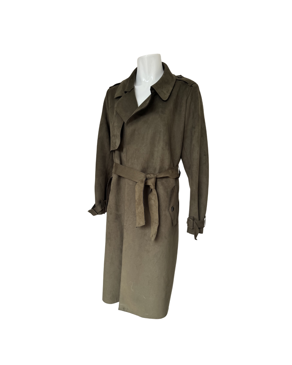 Trench verde militar - Zara