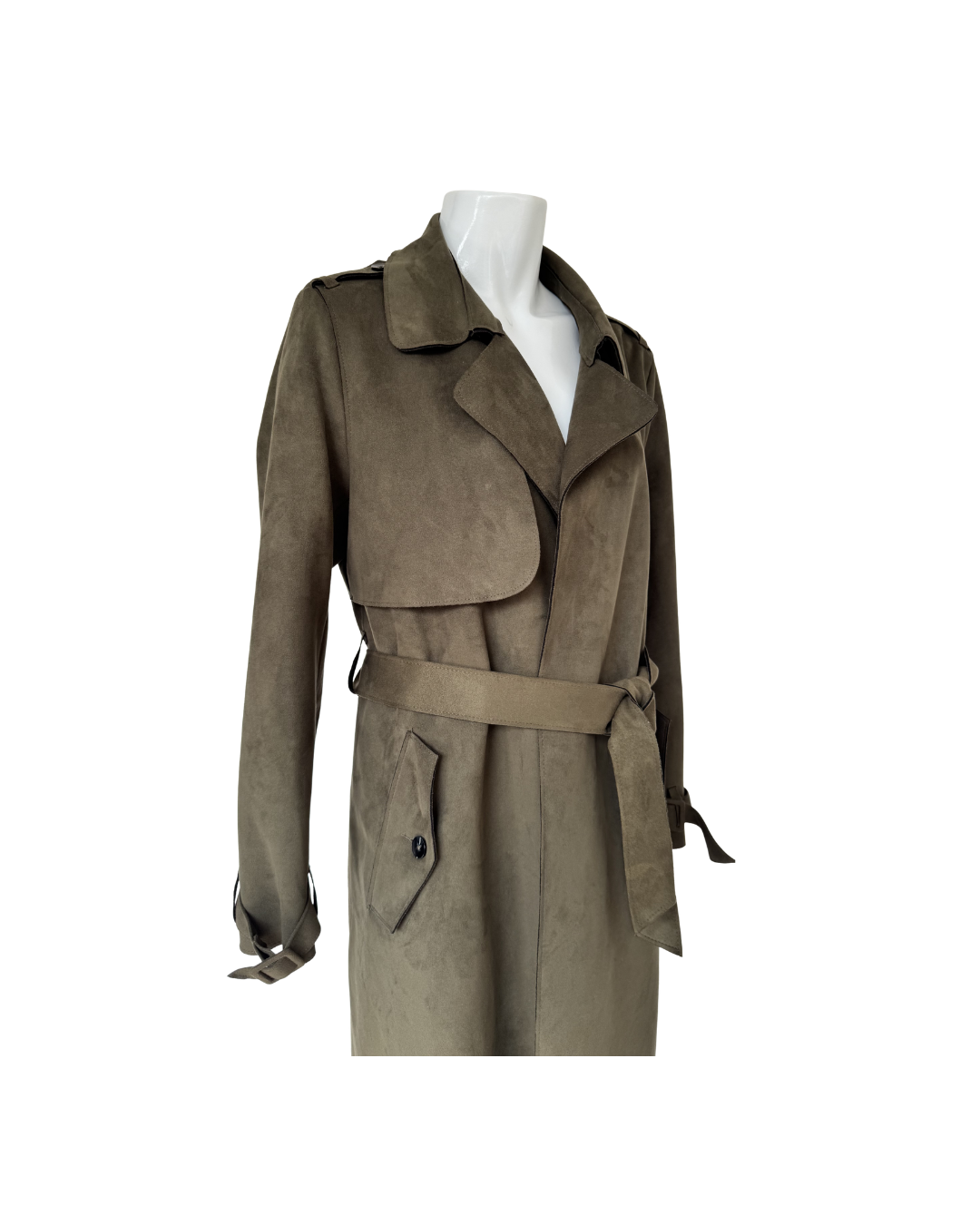 Trench verde militar - Zara