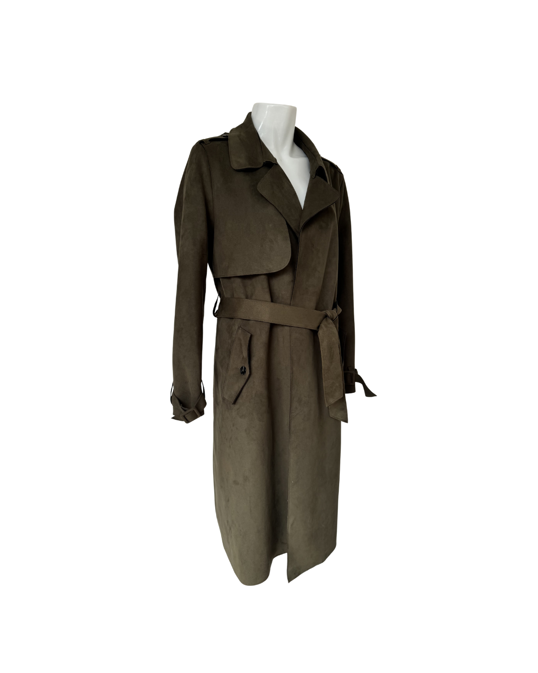 Trench verde militar - Zara