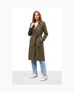 Trench verde militar - Zara