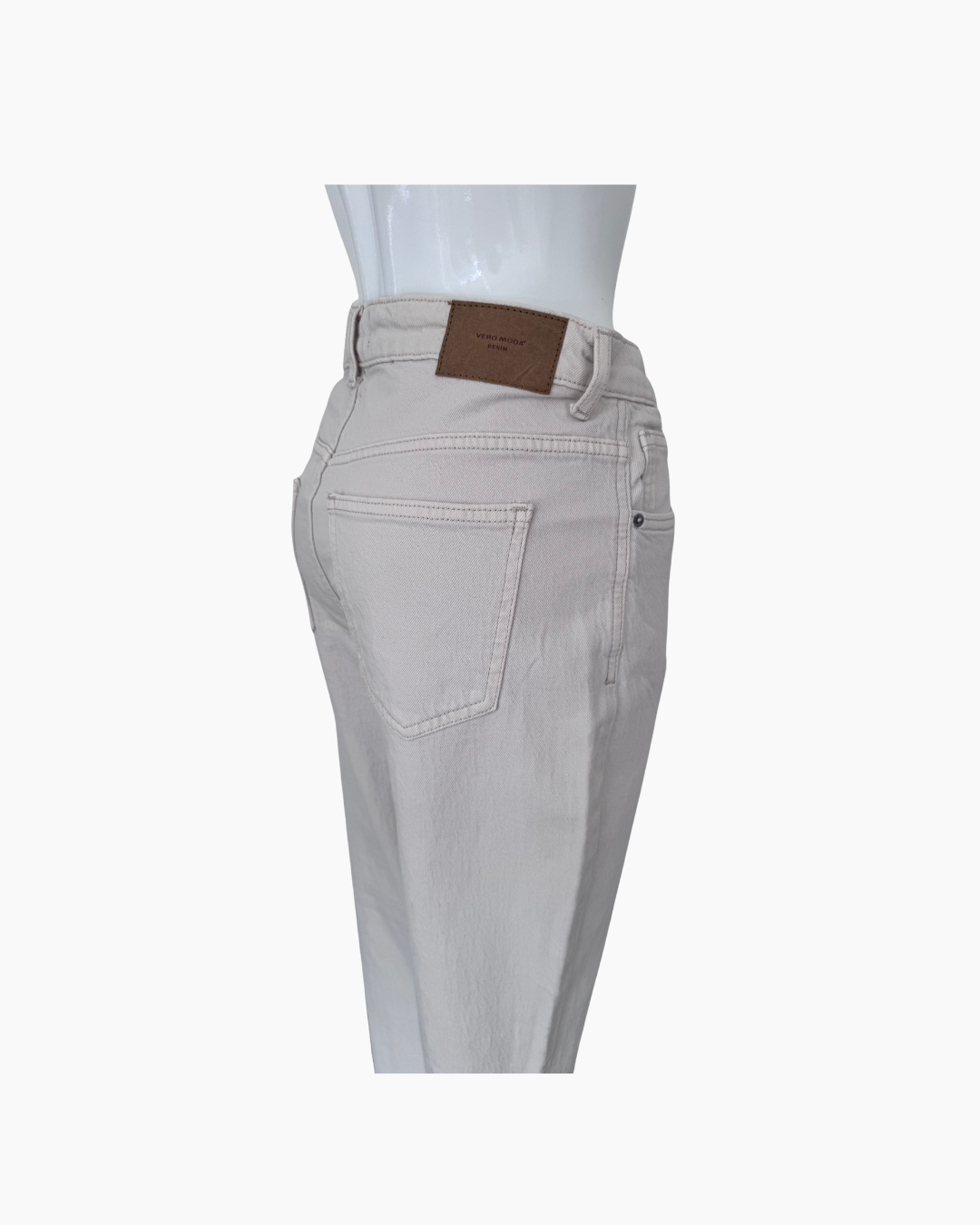 Pantalon denim beige - Vero Moda