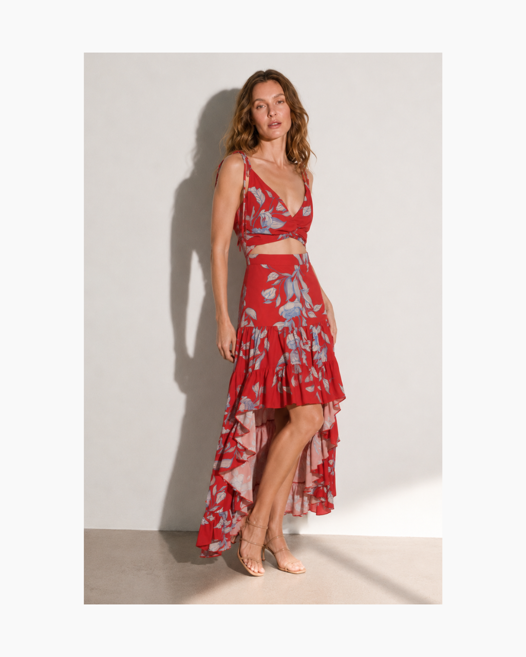Vestido sin mangas floreado - Vicky Tcherassi