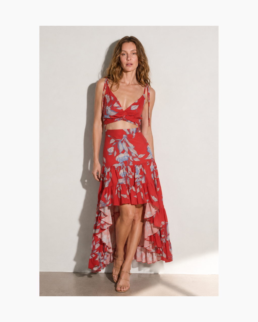 Vestido sin mangas floreado - Vicky Tcherassi