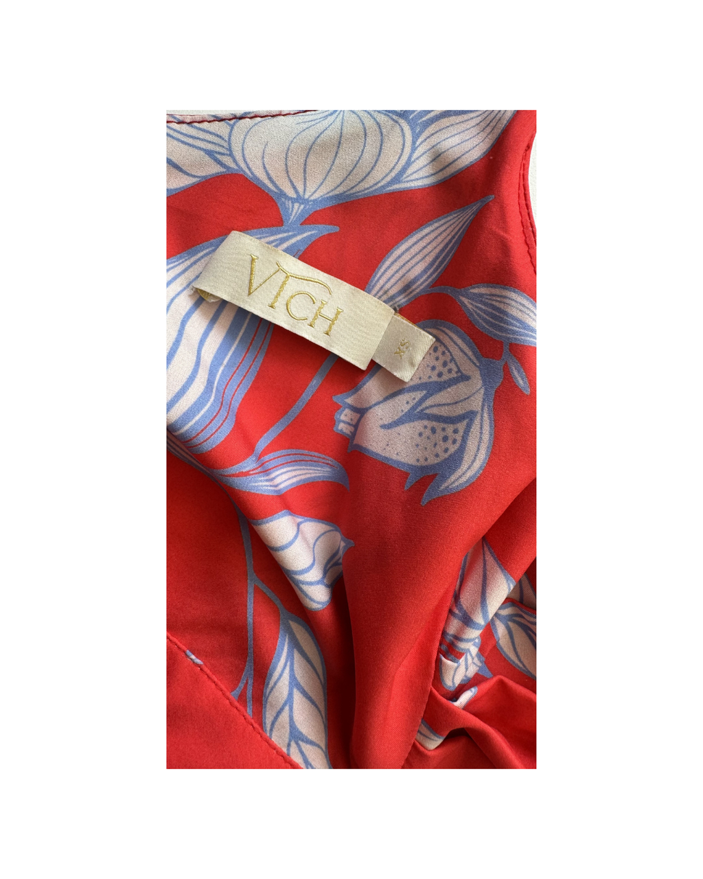 Vestido sin mangas floreado - Vicky Tcherassi