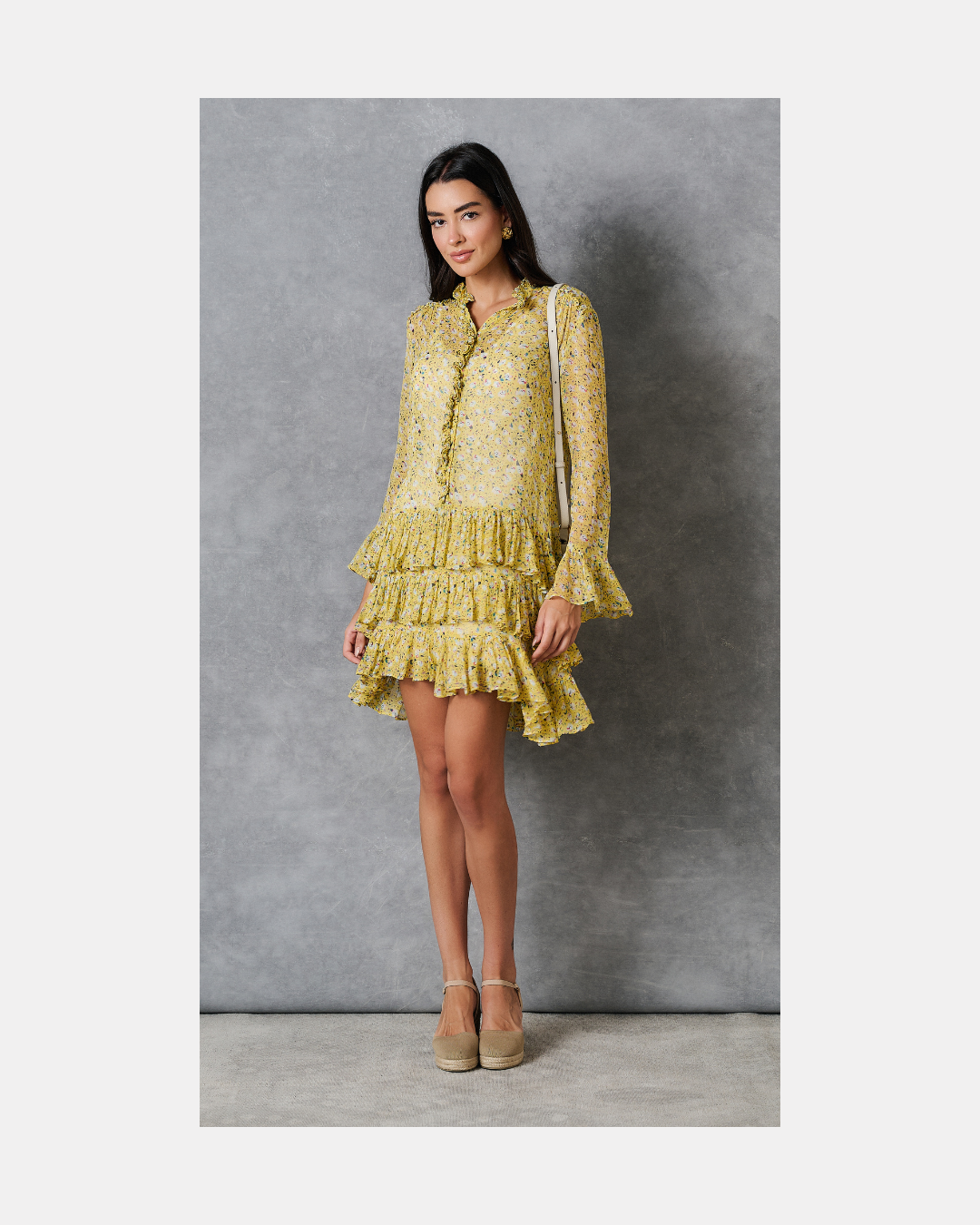 Vestido fluido amarillo - Zadig & Voltaire