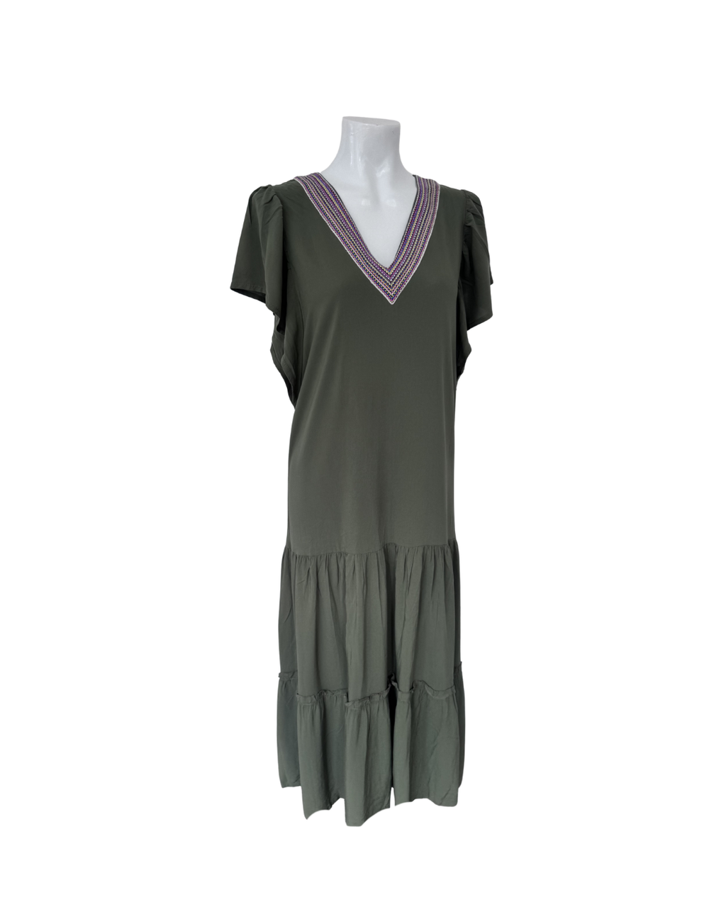 Maxivestido verde - Permuta