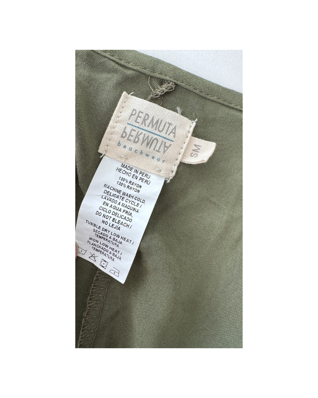 Maxivestido verde - Permuta