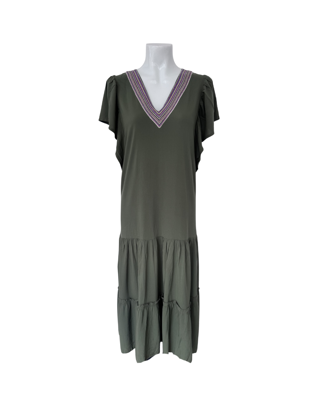 Maxivestido verde - Permuta