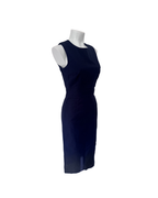 Vestido midi sin mangas azul - Warehouse
