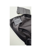 Vestido midi plush negro - Bershka