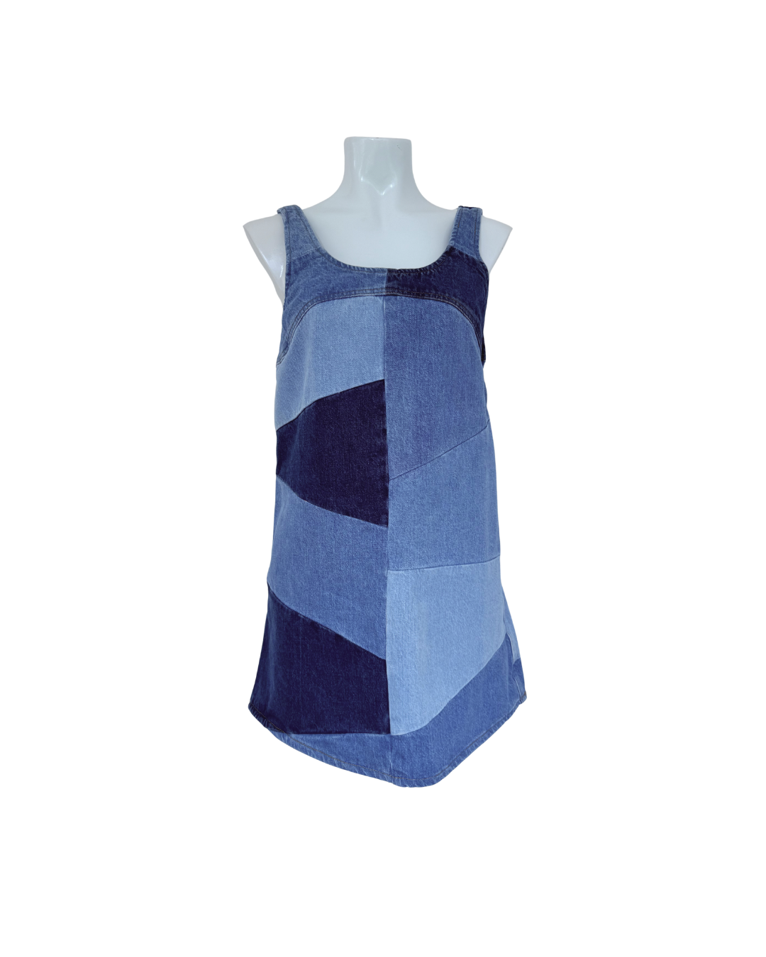 Vestido mini denim celeste - Frame