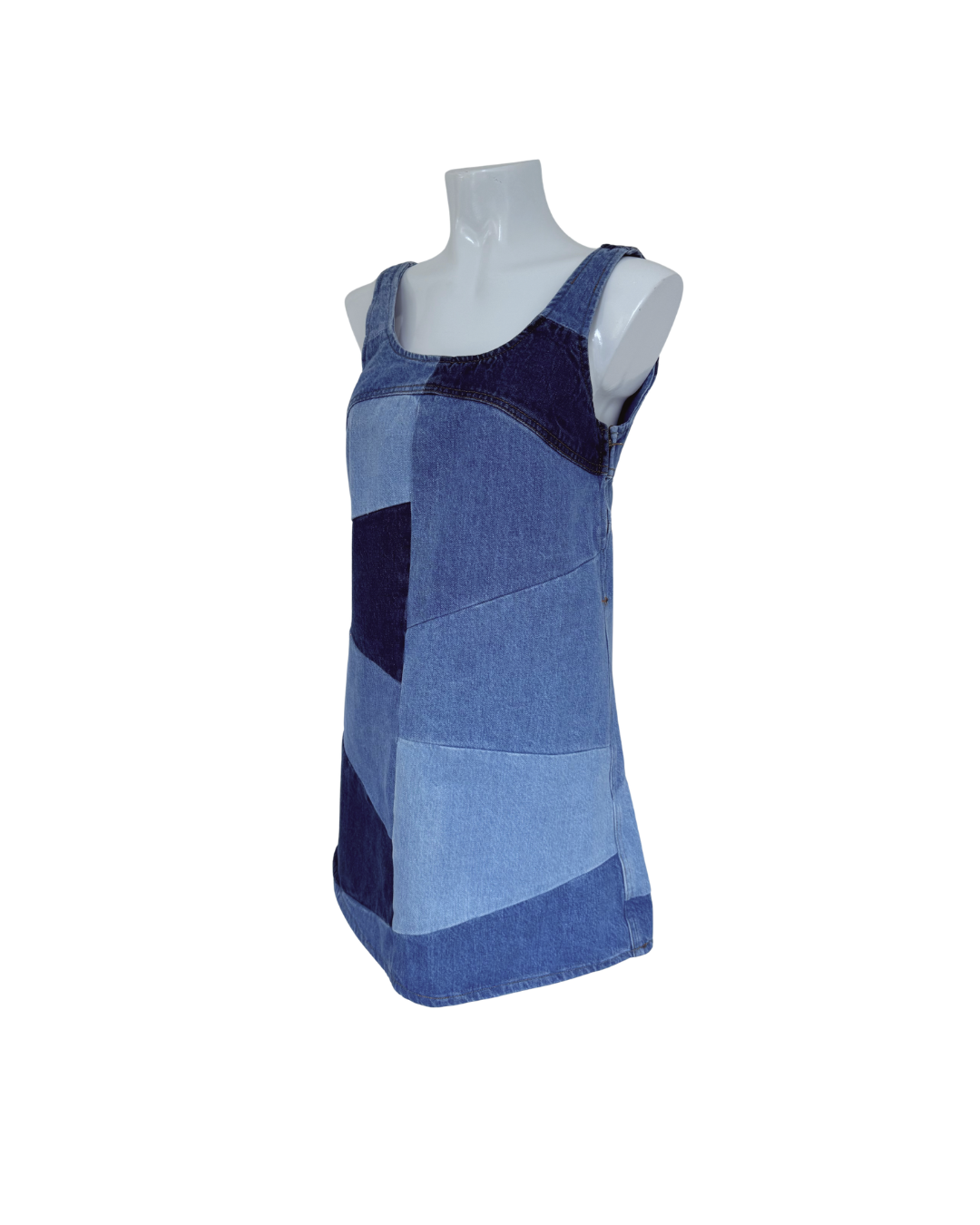 Vestido mini denim celeste - Frame