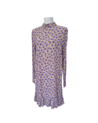 Vestido mini floral - Ganni