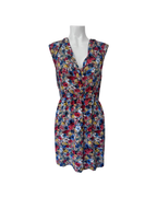 Vestido mini floral multicolor - Sandro