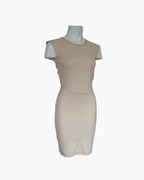 Vestido sin mangas beige French Connection