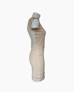 Vestido sin mangas beige French Connection