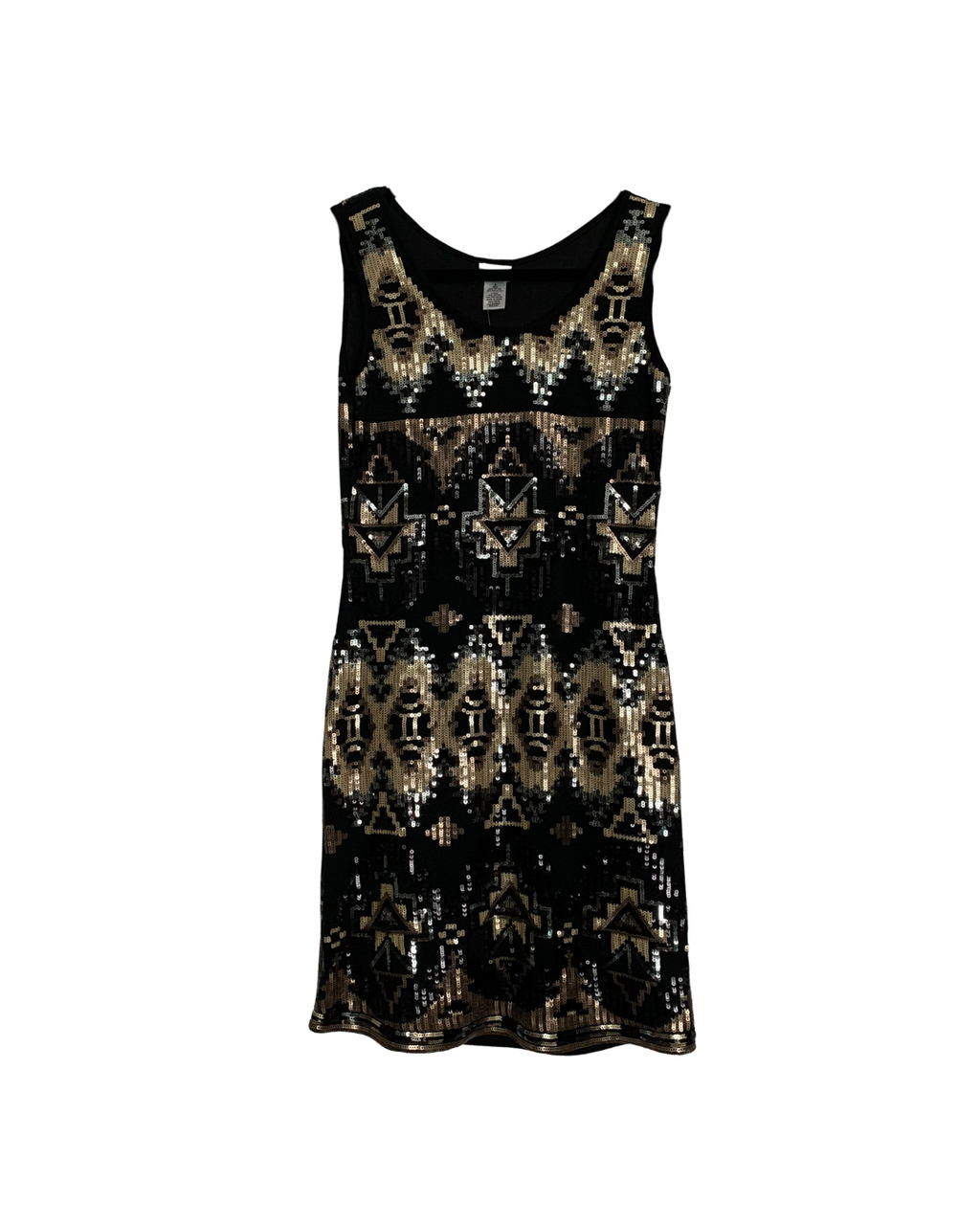 Vestido lentejuelas negro - Cache