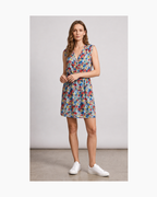 Vestido mini floral multicolor - Sandro