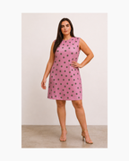 Vestido mini sin mangas rosado - Bimba y Lola