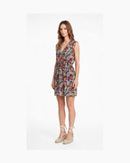 Vestido mini floral multicolor - Sandro