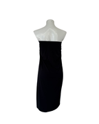 Vestido mini tubo negro