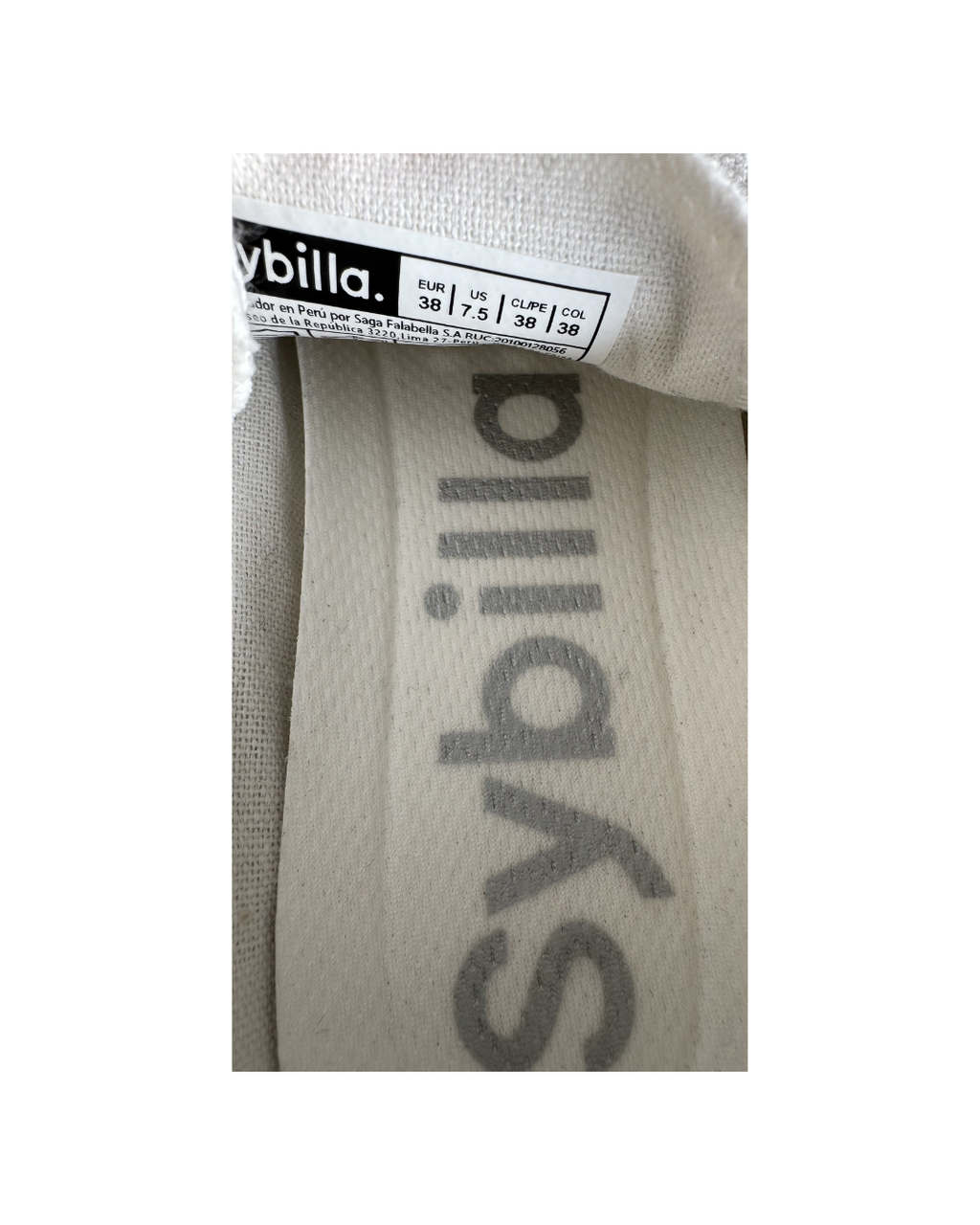 Zapatillas blancas - Syblilla