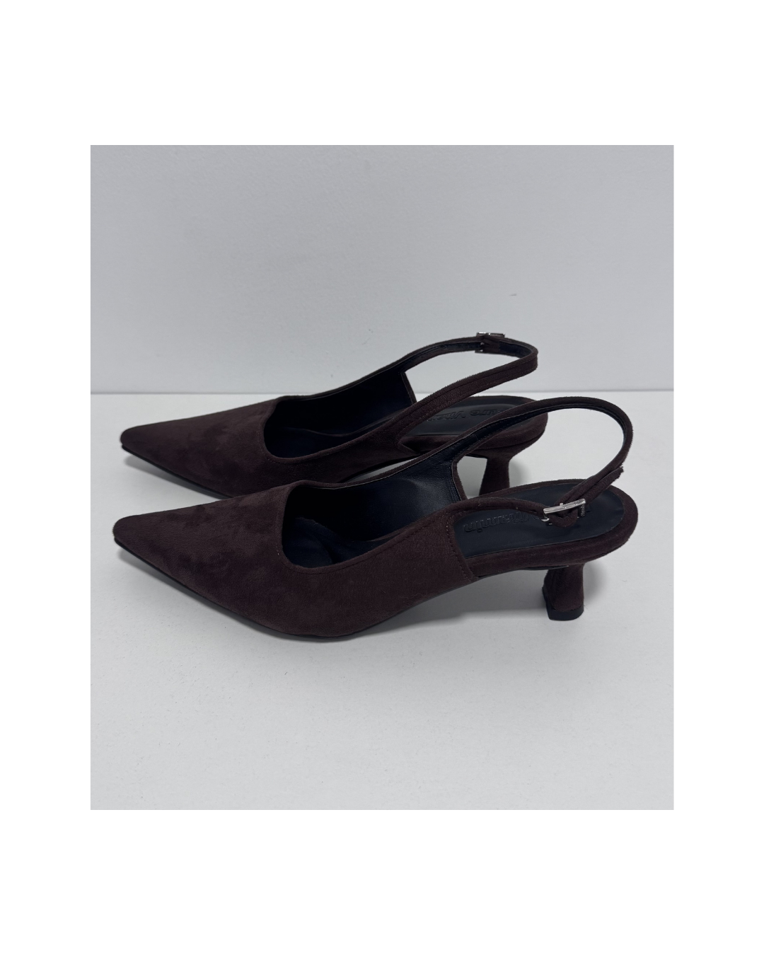 Zapatos sinteticos marrones - Zara