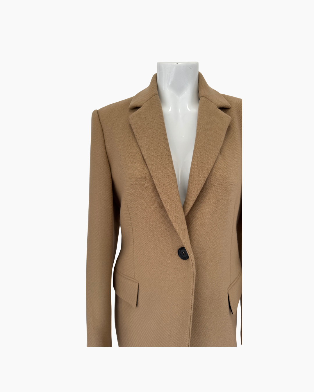 Abrigo largo Mantecco color camel - Zara