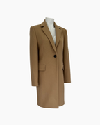 Abrigo largo Mantecco color camel - Zara