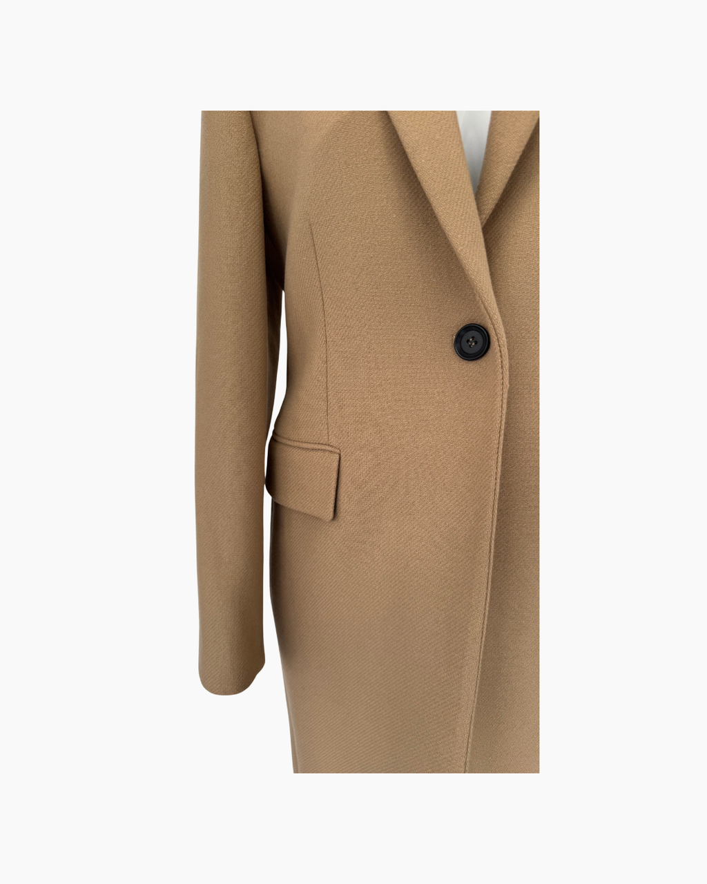 Abrigo largo Mantecco color camel - Zara