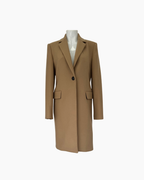 Abrigo largo Mantecco color camel - Zara